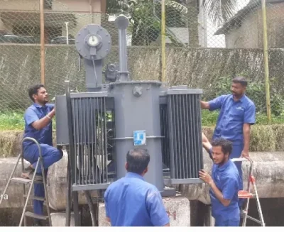 Servicing Transformer onsite