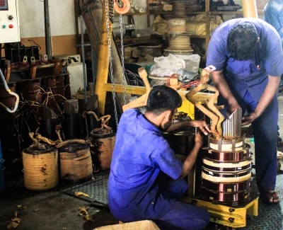 Failure Transformer Coil Reassembly